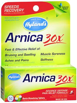 Hylands® Pain Relief 30X Strength Arnica Montana Tablet 50 per Bottle (1010183_EA) 1/EA