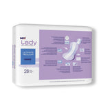 Seni® Lady Ultimate Bladder Control Pad 14.4 Inch Length Heavy Absorbency Super Absorbent Core One Size Fits Most (1222538_CS) 224/CS