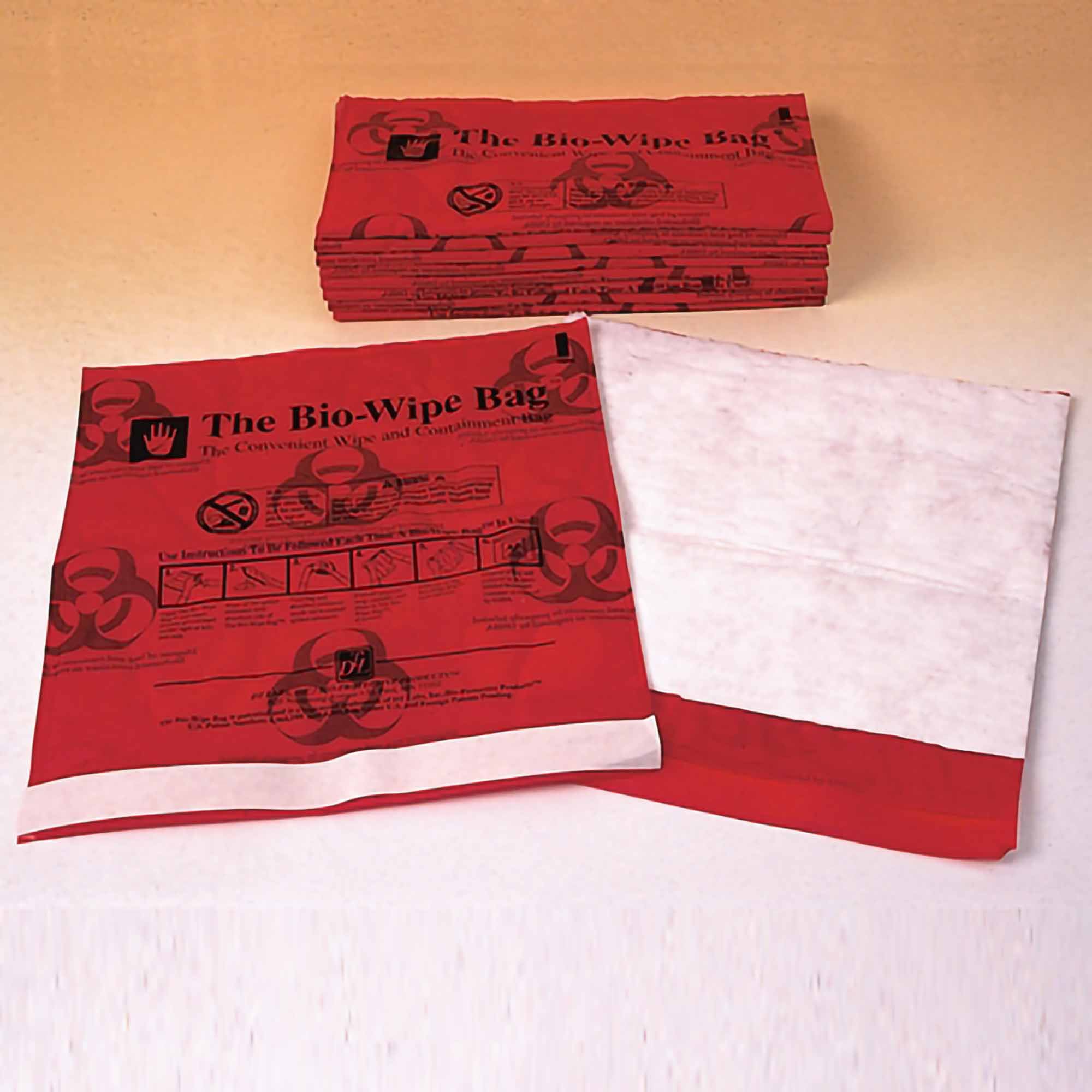 Bio Wipe Bag™ Biohazard Spill Kit Bio Wipe Bag™ (769232_BX) 10/BX ...