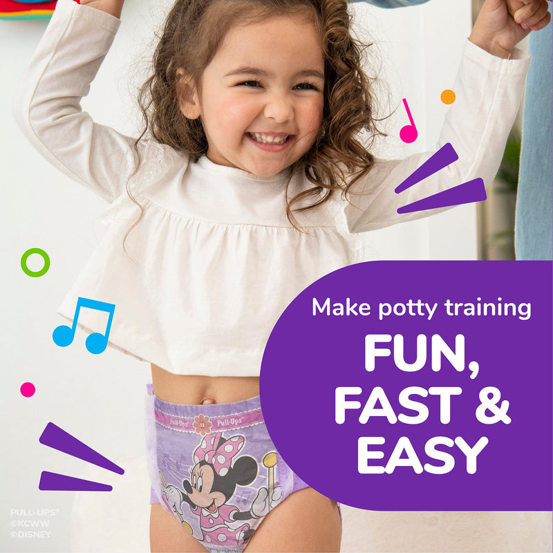 Pull-Ups® Female Toddler Training Pants Size 4T to 5T Disposable Moderate Absorbency (1160321_PK) 17/PK