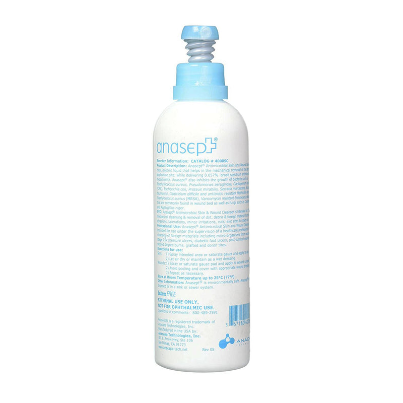 Anasept® Wound Cleanser 8 oz. Spray Bottle NonSterile Antimicrobial (738855_CS) 12/CS