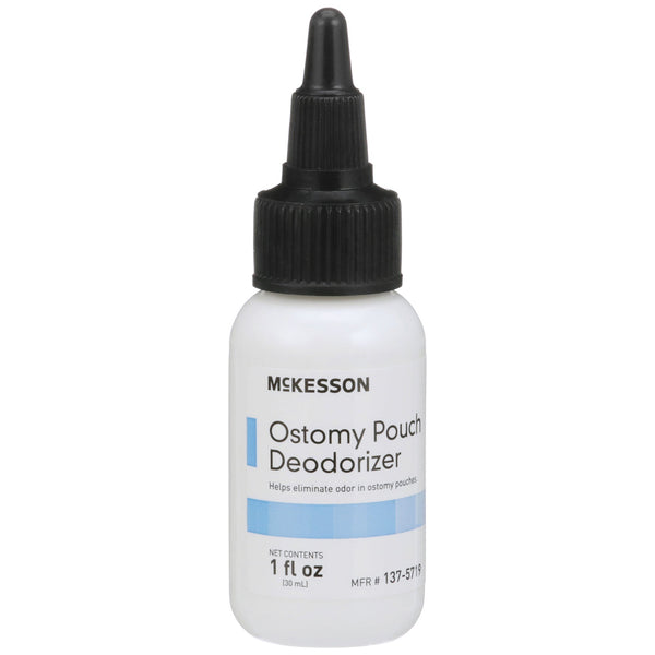 McKesson Ostomy Appliance Deodorant 1 oz., Dropper Bottle, Unscented (1081291_CS) 12/CS