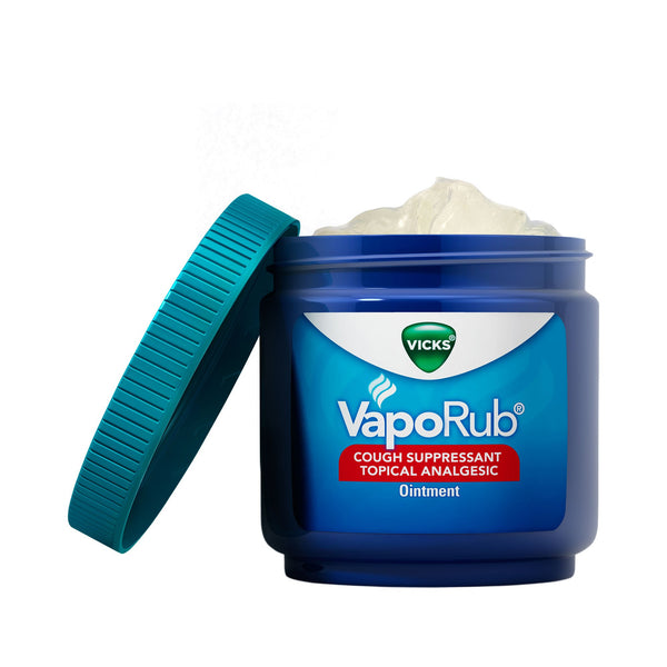 Vicks® VapoRub® Chest Rub 4.8% - 1.2% - 2.6% Strength Ointment 6 oz. (503322_EA) 1/EA