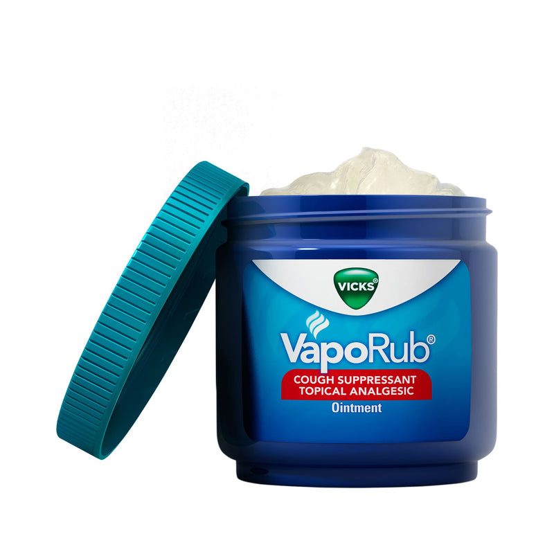 Vicks® VapoRub® Chest Rub 4.8% - 1.2% - 2.6% Strength Ointment 6 oz. (503322_EA) 1/EA