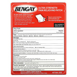 Bengay® Ultra Strength Topical Pain Relief 5% Strength Menthol Patch 4 per Box (701520_BX) 1/BX