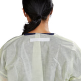 McKesson Protective Procedure Gown One Size Fits Most Yellow NonSterile AAMI Level 2 Disposable (1247991_BG) 10/BG