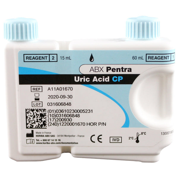 ABX Pentra™ General Chemistry Reagent Uric Acid For ABX Pentra 400 Clinical Chemistry Analyzer 220 Tests (721514_EA) 1/EA