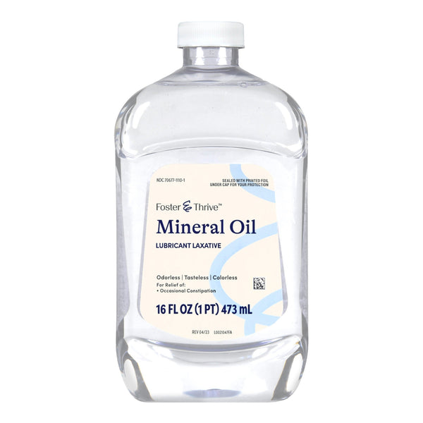 Foster & Thrive™ Laxative Liquid 16 oz. 99.9% Strength Mineral Oil (1235109_EA) 1/EA