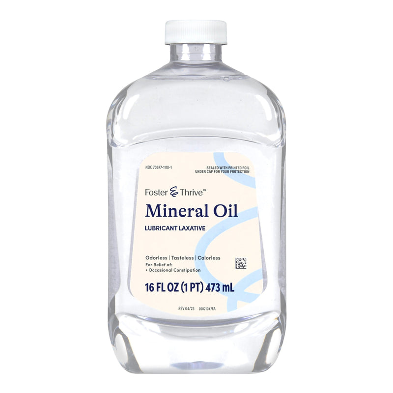 Foster & Thrive™ Laxative Liquid 16 oz. 99.9% Strength Mineral Oil (1235109_EA) 1/EA