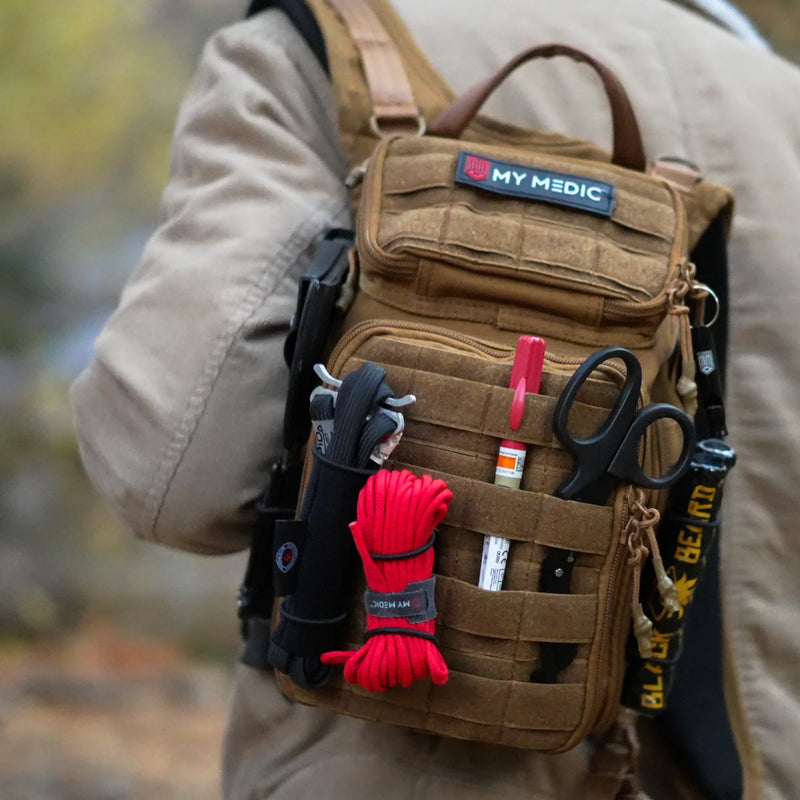 My Medic™ RECON Pro First Aid Kit Red Nylon Backpack (1207724_EA) 1/EA