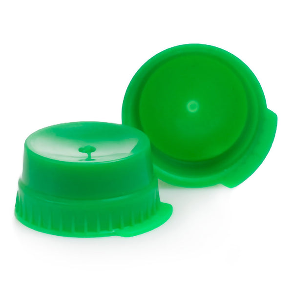 McKesson Tube Closure Polyethylene Snap Cap Green 16 mm For Use with 16 mm Blood Drawing Tubes, Glass Test Tubes, Plastic Culture Tubes NonSterile (1082105_BG) 1000/BG