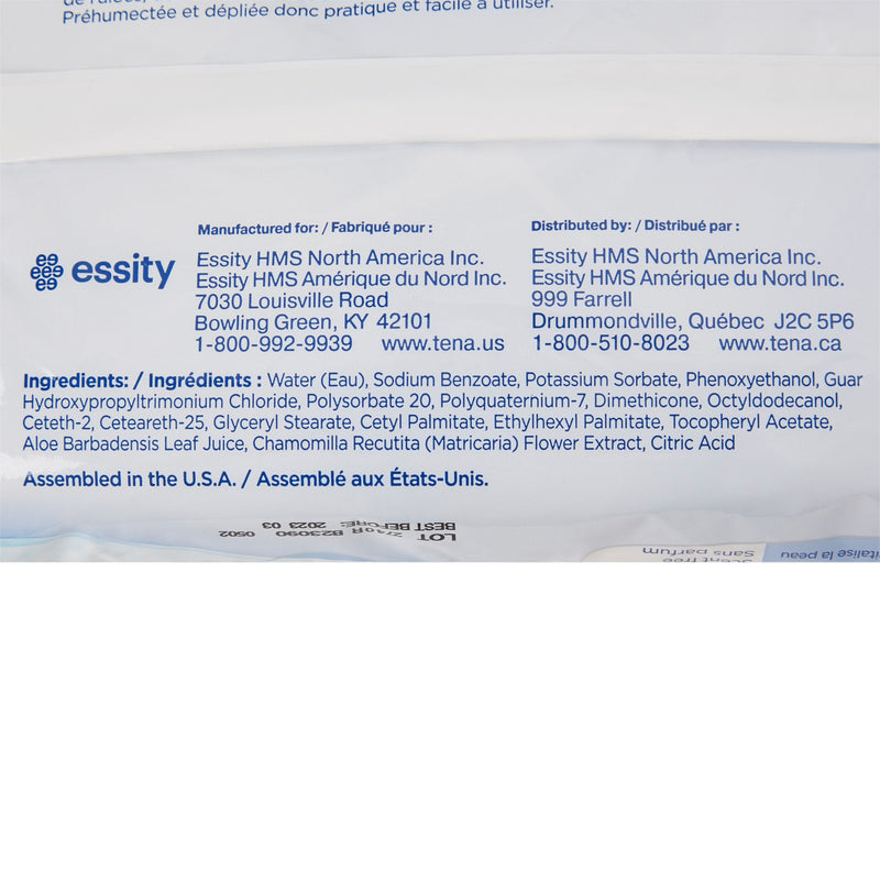 TENA ProSkin™ Ultra Personal Cleansing Wipe Soft Pack Unscented 48 Count (931642_CS) 576/CS