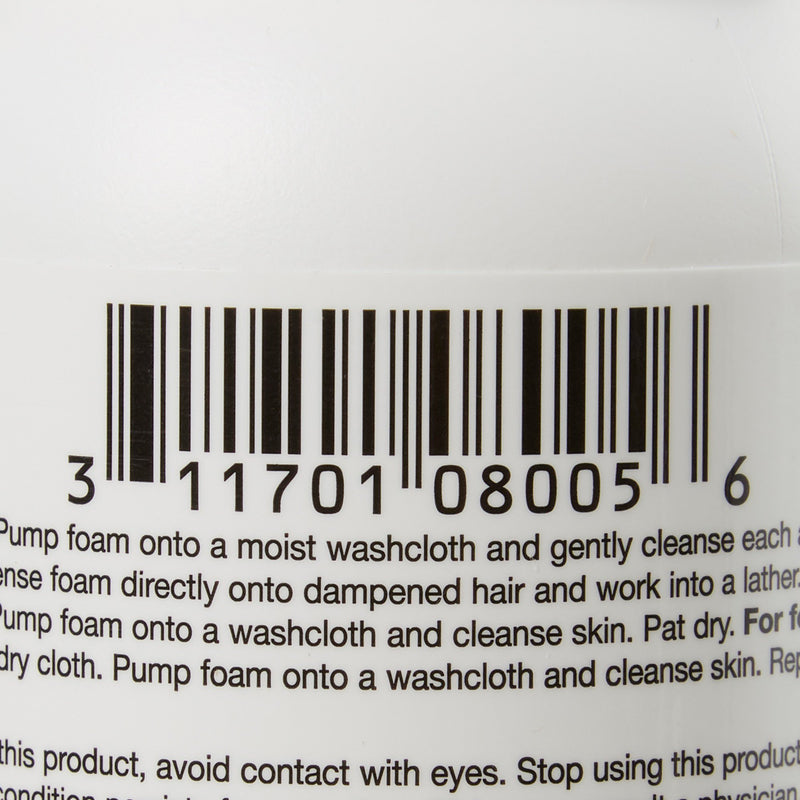 Bedside-Care® Rinse-Free Shampoo and Body Wash 8.1 oz. Pump Bottle Scented (1077623_CS) 12/CS