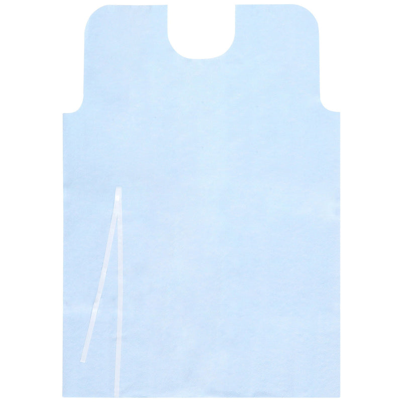McKesson Patient Exam Gown One Size Fits Most Blue Disposable (201062_CS) 50/CS