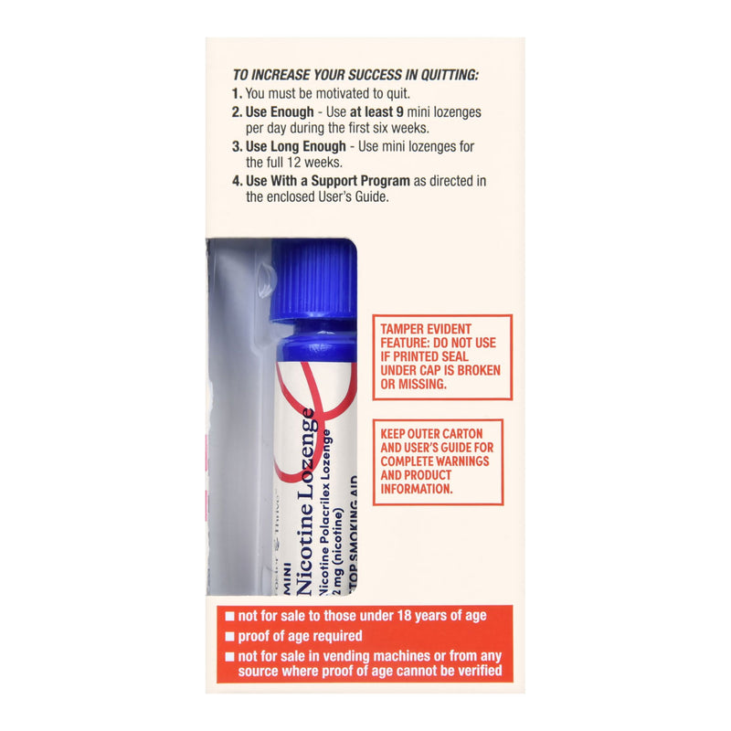 Foster & Thrive™ Stop Smoking Aid 2 mg Strength Lozenge (1238914_PK) 81/PK