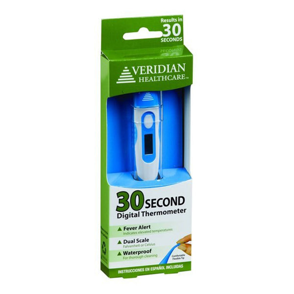 Veridian Digital Stick Thermometer Oral / Rectal / Axillary Probe Handheld (1237414_EA) 1/EA