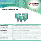 Refresh™ AntiBac Foam Antibacterial Soap Foaming 1,000 mL Dispenser Refill Bottle Citrus Scent (881221_EA) 1/EA