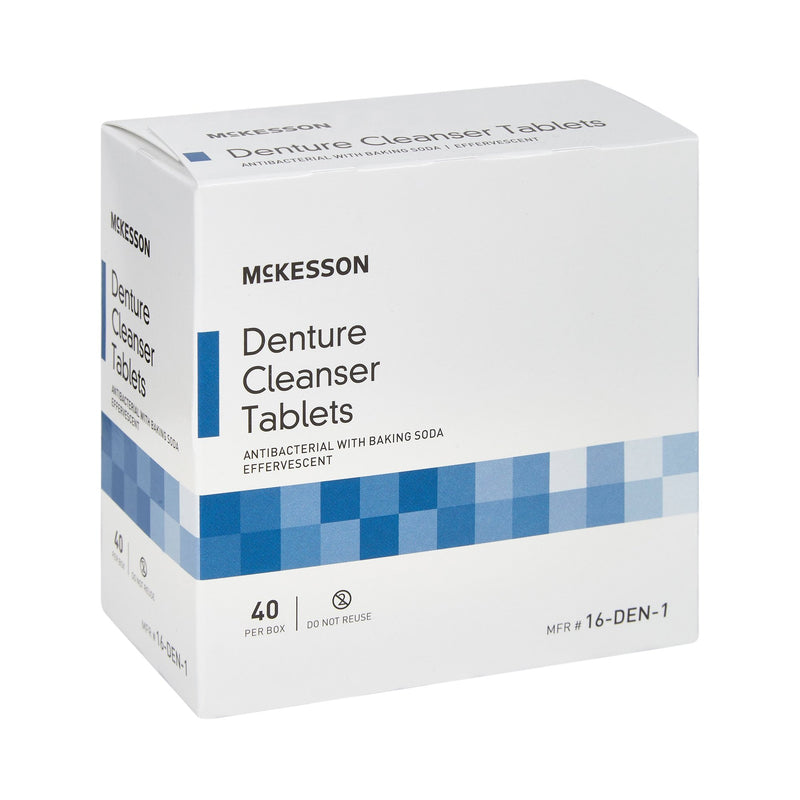 McKesson Denture Cleaner Unflavored (515486_CS) 12/CS