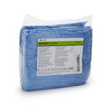 Halyard Patient Exam Gown One Size Fits Most Blue Disposable (937757_CS) 100/CS