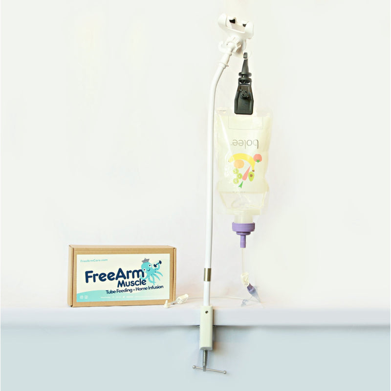 FreeArm® Muscle Feeding Tube / Infusion Bag Holder White (1212862_EA) 1/EA