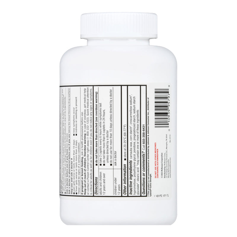 Foster & Thrive™ Pain Relief 500 mg Strength Acetaminophen Caplet 500 per Bottle (1238957_BT) 1/BT