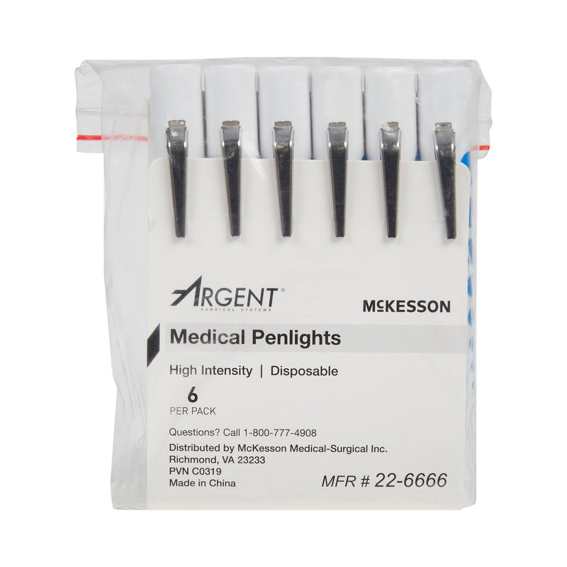 McKesson Penlight White Light 4-1/2 Inch Disposable (193987_EA) 1/EA