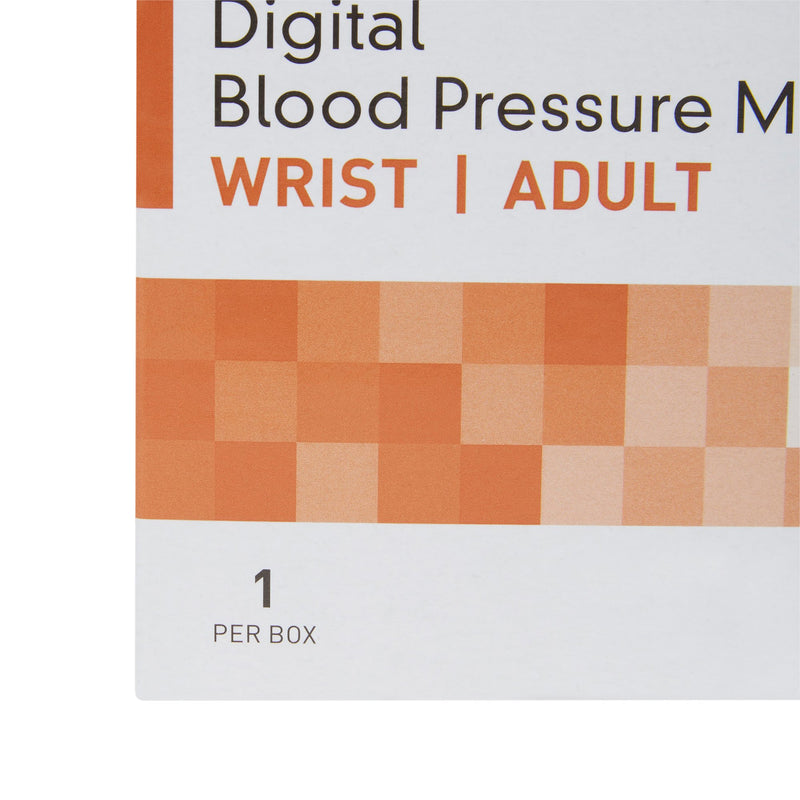McKesson Brand Home Automatic Digital Blood Pressure Monitor One Size Fits Most Cuff Nylon Cuff Desk Model (854387_EA) 1/EA