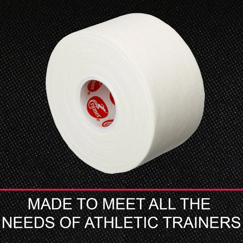 Cramer® 950 Athletic Tape White 1-1/2 Inch X 15 Yard Cotton / Zinc Oxide NonSterile (839896_CS) 32/CS