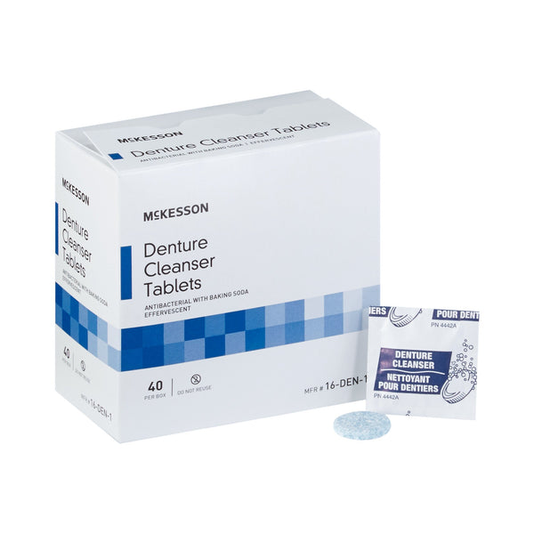 McKesson Denture Cleaner Unflavored (515486_CS) 12/CS