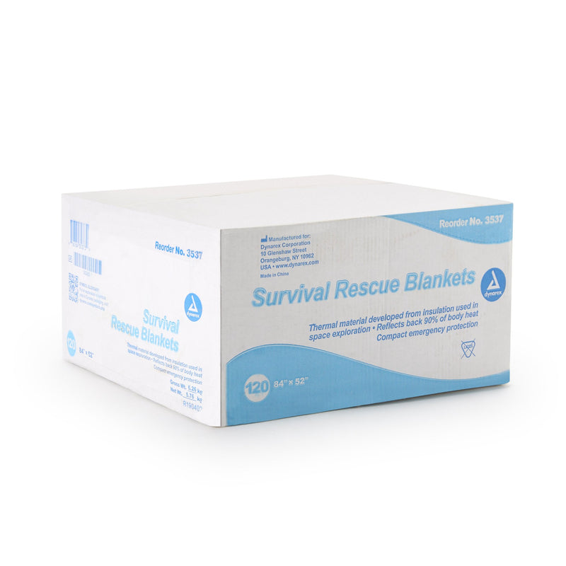 Dynarex Emergency Blanket 52 X 84 Inch Mylar (572224_EA) 1/EA