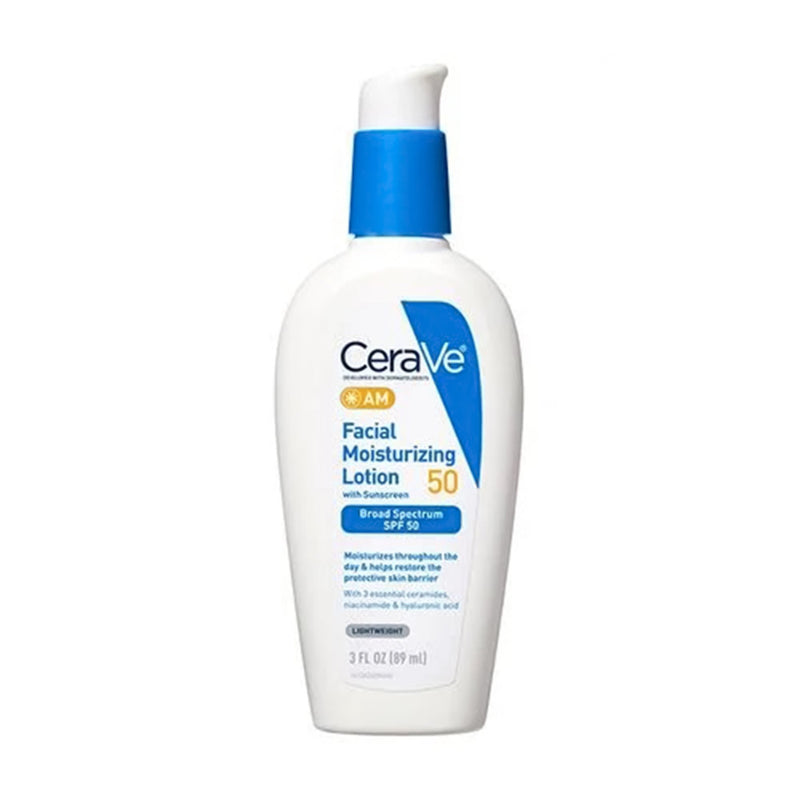 CeraVe® AM Facial Moisturizer with Sunscreen 3 oz. Bottle Unscented Lotion (1253469_EA) 1/EA