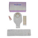 Safe n Simple™ Ostomy Pouch Two-Piece System 12 Inch Length Without Barrier Drainable (1242507_BX) 10/BX