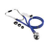 McKesson LUMEON™ Sprague Stethoscope Royal Blue 2-Tube 22 Inch Tube Double Sided Chestpiece (363733_EA) 1/EA