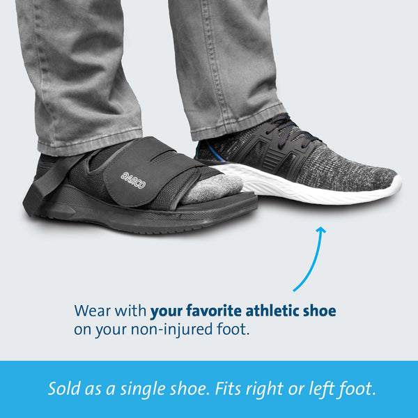 MedSurg™ Post-Op Shoe Medium Male Black (683883_CS) 36/CS