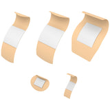 Dynarex Adhesive Strip 1 X 3 Inch Plastic Rectangle Sheer Sterile (953299_BX) 100/BX