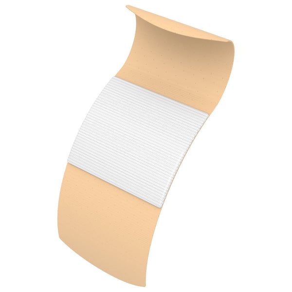 Dynarex Adhesive Strip 1 X 3 Inch Plastic Rectangle Sheer Sterile (953299_BX) 100/BX