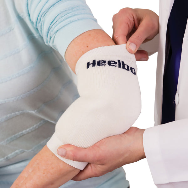 Heelbo® Heel / Elbow Protection Sleeve Large White (410503_CS) 12/CS