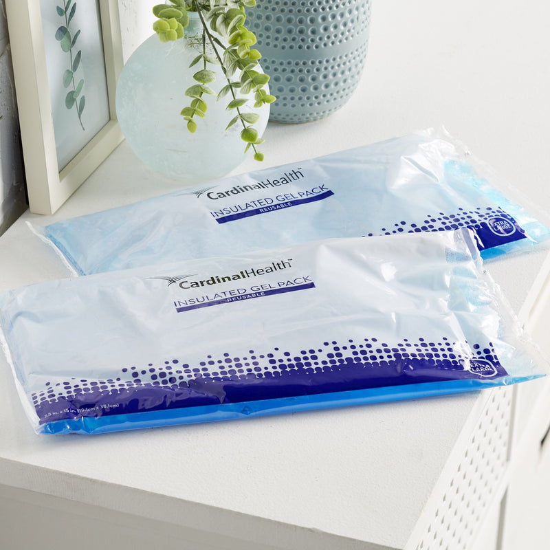 Cardinal Health™ Insulated Hot / Cold Pack General Purpose X-Large 7-1/2 X 15 Inch Plastic / Gel Reusable (194844_EA) 1/EA