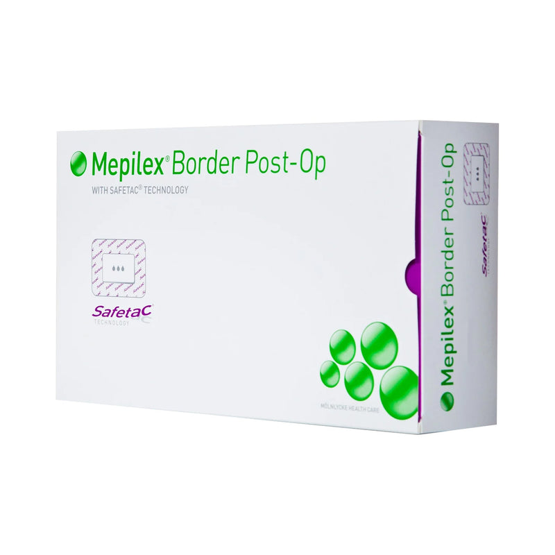 Mepilex® Border Post-Op Foam Dressing 4 X 12 Inch With Border Film Backing Silicone Adhesive Rectangle Sterile (1058164_EA) 1/EA