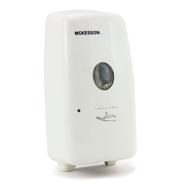McKesson Hand Hygiene Dispenser White Plastic Touch Free 1000 mL Wall Mount (982833_EA) 1/EA