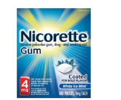 Nicorette® Stop Smoking Aid 4 mg Strength Gum (1106215_BX) 1/BX
