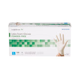 McKesson Confiderm® Exam Glove Large NonSterile Latex Standard Cuff Length Fully Textured Ivory Not Rated (921599_BX) 100/BX