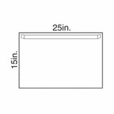 Halyard General Purpose Drape Utility Drape with Tape 25 W X 15 L Inch Sterile (141195_CS) 100/CS