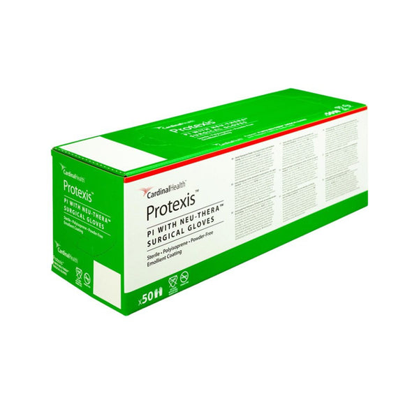 Protexis™ PI with Neu-Thera® Surgical Glove Size 6.5 Sterile Polyisoprene Standard Cuff Length Smooth Ivory Not Chemo Approved (486334_BX) 50/BX