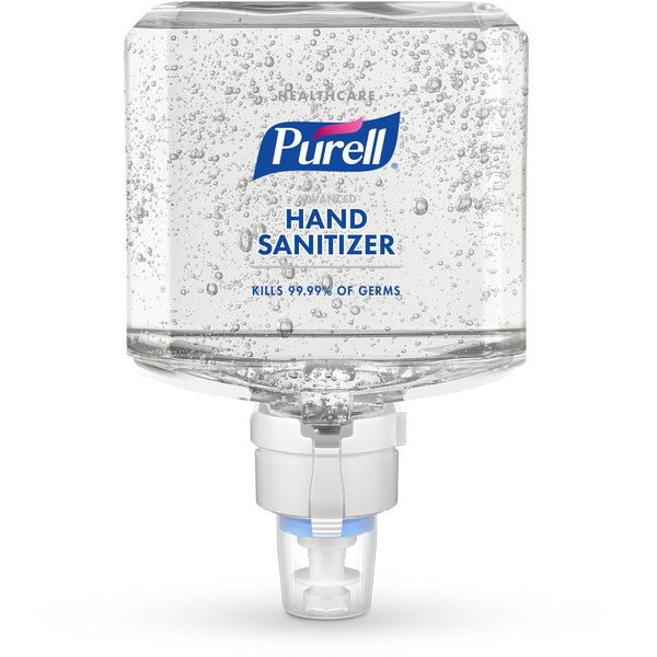 Purell® Healthcare Advanced Hand Sanitizer 1,200 mL Ethyl Alcohol Gel Dispenser Refill Bottle (1087442_CS) 2/CS