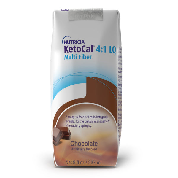KetoCal® 4:1 LQ Oral Supplement Chocolate Flavor Liquid 8 oz. Carton (1226970_CS) 27/CS