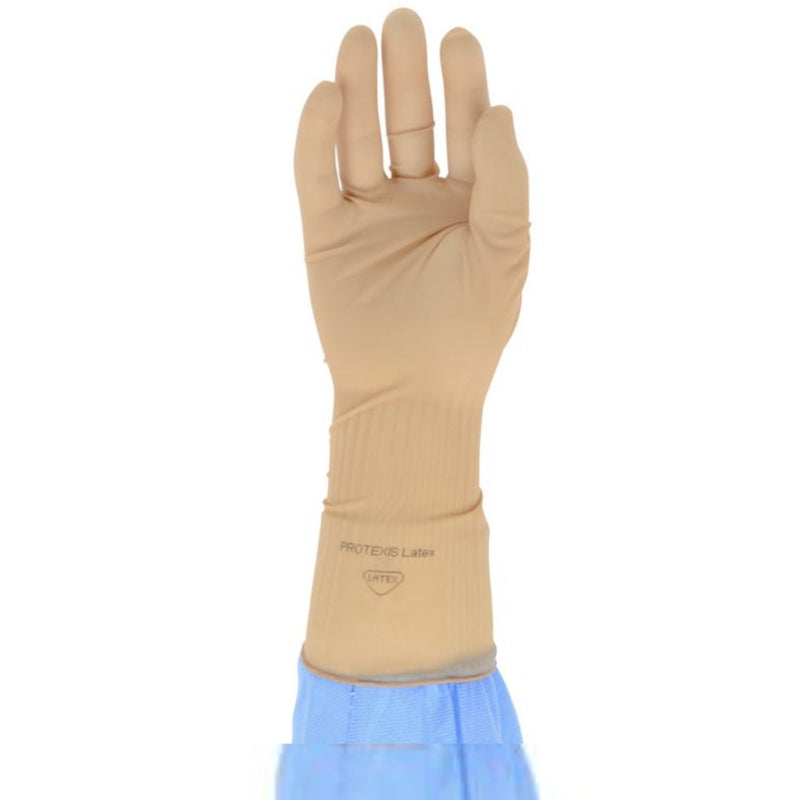 Protexis™ Latex Surgical Glove Size 8 Sterile Latex Standard Cuff Length Smooth Light Brown Not Chemo Approved (808083_CS) 200/CS