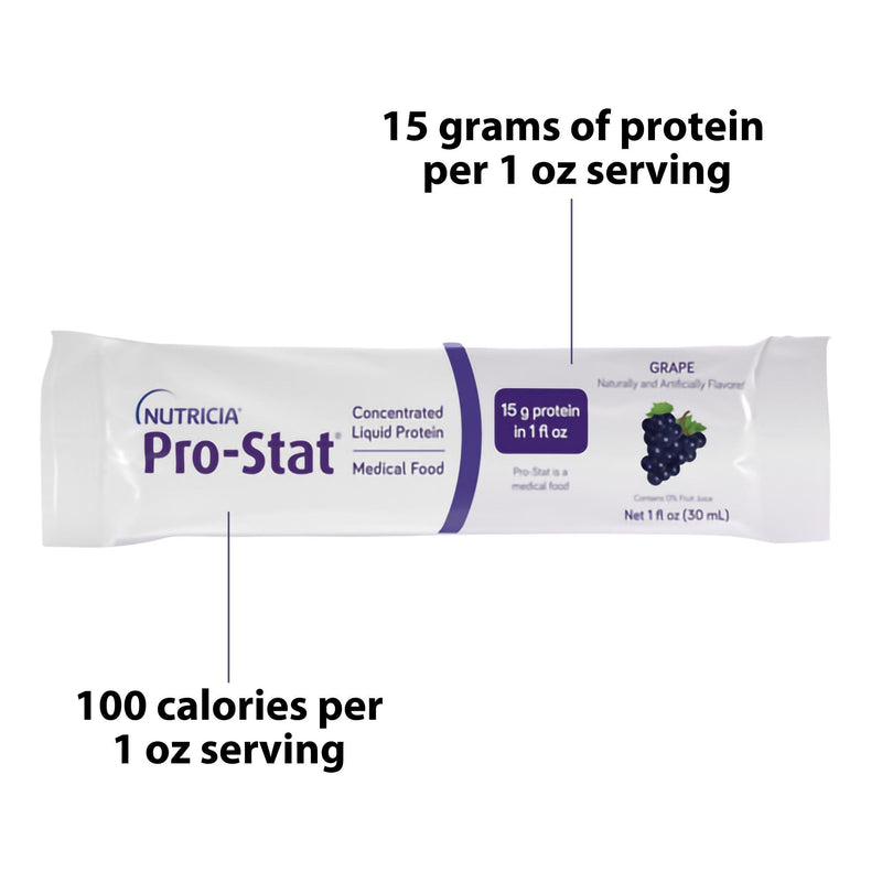 Pro-Stat® Oral Supplement Grape Flavor Liquid 1 oz. Individual Packet (919031_CS) 96/CS
