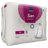 Abena® San Premium Incontinence Liner 14.5 X 28.7 Inch Heavy Absorbency Fluff / Polymer Core Size 11 (1218223_PK) 21/PK