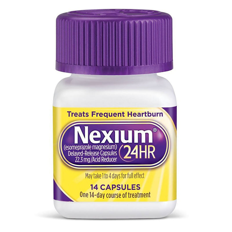 Nexium 24 HR Antacid 20 mg Strength Capsule 14 per Bottle (1010193_PK) 3/PK